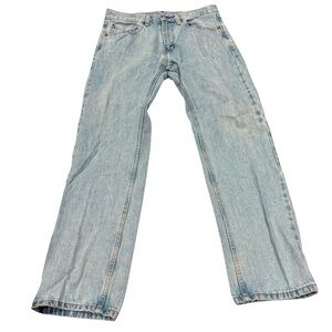 Levi’s 505 Straight Fit Men’s Jean Light Wash Size 31x30
